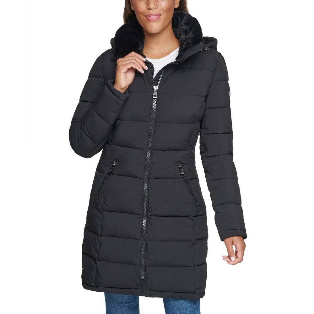Andrew Marc Ladies' Long Stretch Parka